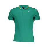 K-WAY Green Cotton Polo Shirt -   -  K-WAY.